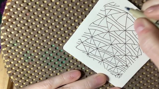 B'TWINED || Easy Zentangle ® Patterns || Day 91 || 100 Days of Zentangle 2020 смотреть онлайн