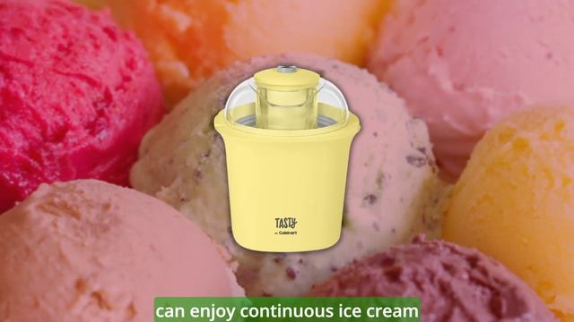 TASTY By Cuisinart Ice Cream Maker: Discover The Ultimate Indulgence With Our Ice Cream Machine смотреть онлайн