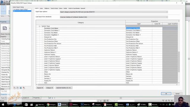 التصدير من الريفيت للاتوكاد export from revit to autocad смотреть онлайн