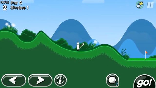 Super Stickman Golf 2 gameplay! смотреть онлайн