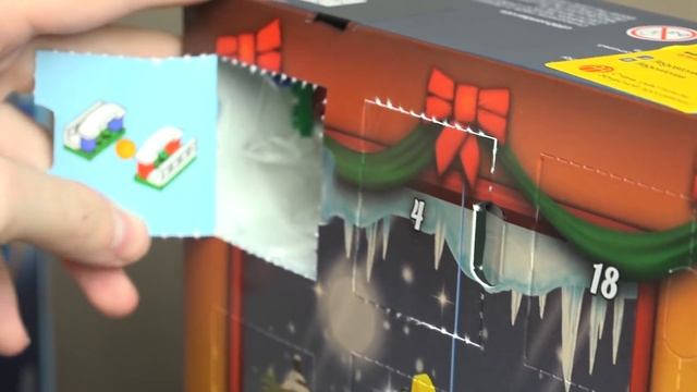 ЛЕГО Сити Календарь на Новый год 2019 распаковка и Обзор LEGO City смотреть онлайн