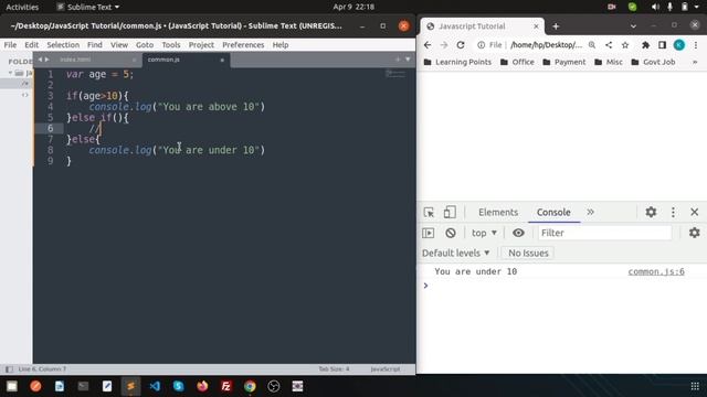 Conditional Clause - 12 - JavaScript Tutorial for Beginners | JavaScript Tutorial | Learning Points смотреть онлайн