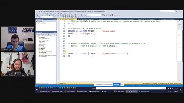 [T-SQL] Utilizando a função TRIM de uma forma que você provavelmente nunca viu! смотреть онлайн