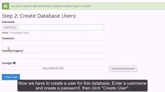 How to create a MySQL database in cPanel смотреть онлайн
