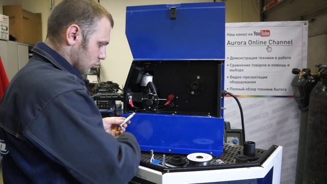 Установка маленькой бобины проволоки на OVERMAN (160 180 200) и SPEEDWAY 175 смотреть онлайн