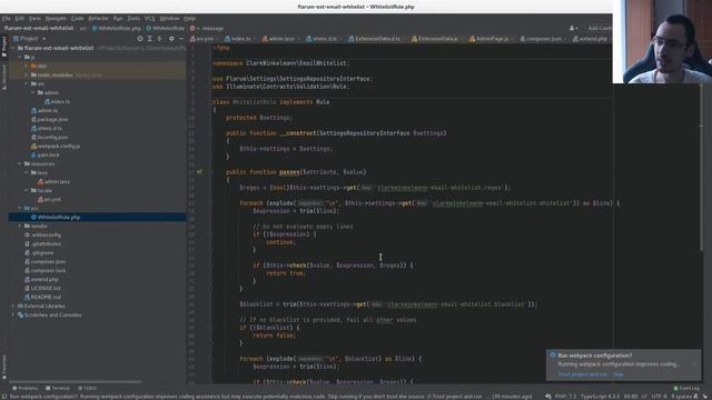 Flarum live coding - Email whitelisting смотреть онлайн