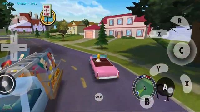 The Simpsons Hit & Run | Dolphin MMJ Emulator Android смотреть онлайн