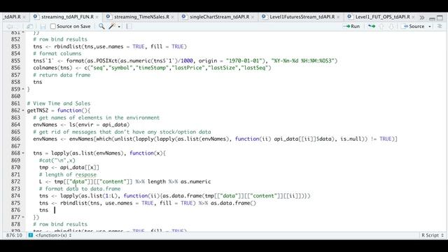 TD Ameritrade API | Streaming Time & Sales Data смотреть онлайн