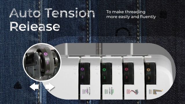 NECCHI Creator Series C12 Overlock Machine