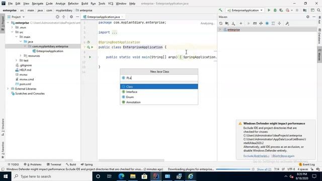 Create a simple Spring Boot project in IntelliJ IDEA, with Thymeleaf смотреть онлайн
