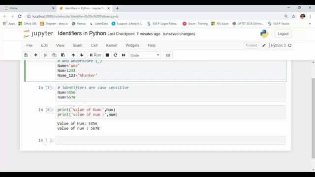 PY_2. Rules to define identifier in Python смотреть онлайн