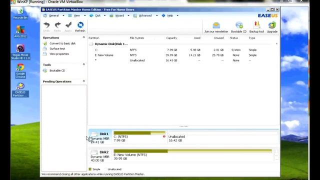 Resizing system partition made easy - Windows on Virtualbox (ENG / ESP / SVK) смотреть онлайн