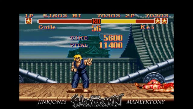 [[Simple Showdown 1]] - JinkJones vs ManlykTony (Round 2) - Super street fighter 2 Turbo смотреть онлайн