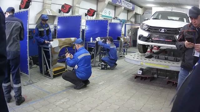 Кузовной ремонт. Региональный этап Нижегородской области смотреть онлайн