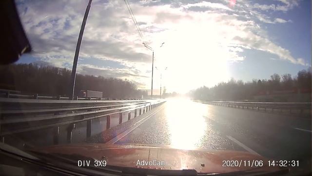 Капитальный ремонт М2 км95 км108 от Серпухова до Оки от 06.11.2020 (оба направления) смотреть онлайн