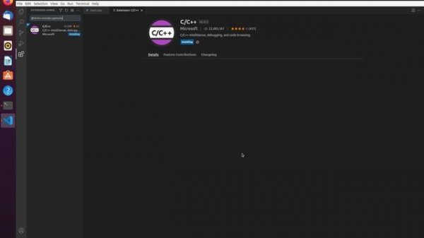 Visual Studio Code и С++ в Ubuntu Linux
