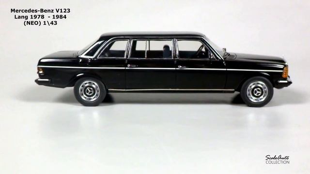 Mercedes Benz V123 Lang 1978 - 1984 (NEO) 1\43 смотреть онлайн