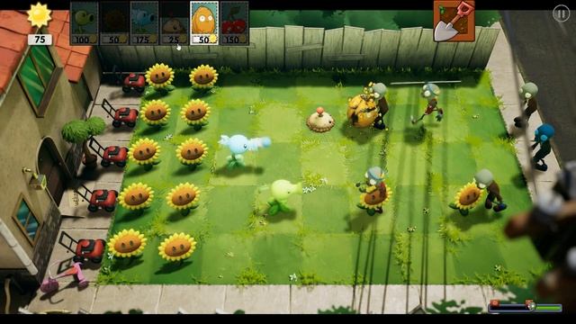 Plants vs Zombies 3D v1.1 | PvZ 3D Gameplay | Game NHP смотреть онлайн