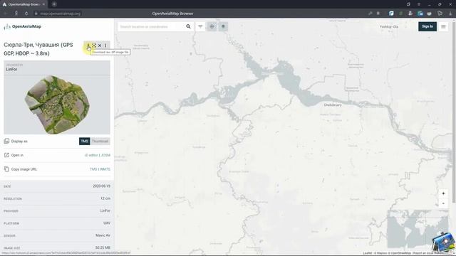 Где можно скачать ортофотопланы и растры высот с БПЛА смотреть онлайн