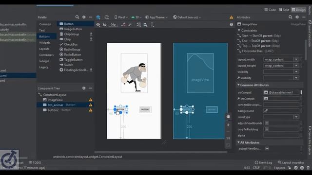 Como crear una Animación en Kotlin смотреть онлайн