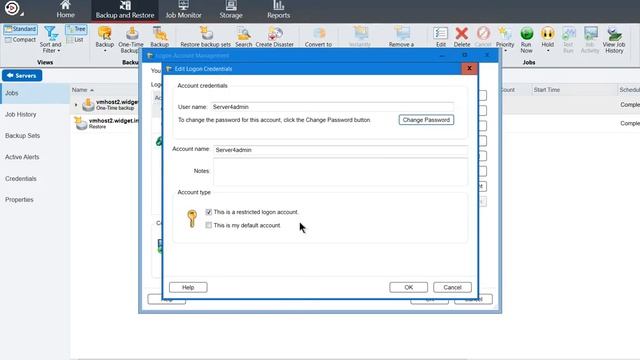 How to Edit a Logon Account in Veritas Backup Exec 2016 смотреть онлайн