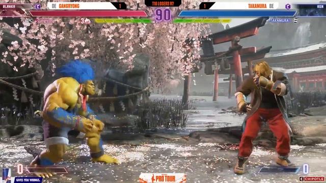 Takamura (Ken) vs. Gangryong (Blanka) - Top 16 - CPT Europe West 2023 смотреть онлайн
