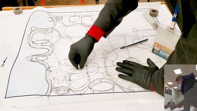 МК от Смертина В.Н. по проектированию городского сада #4 Финальный этап разработки планировки смотреть онлайн