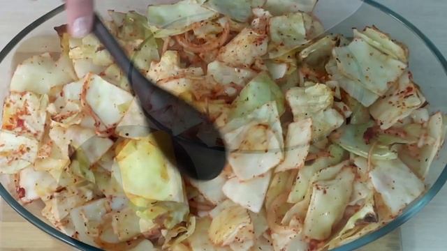 Вкуснейшая тушеная в духовке капуста на ужин Просто и полезно смотреть онлайн