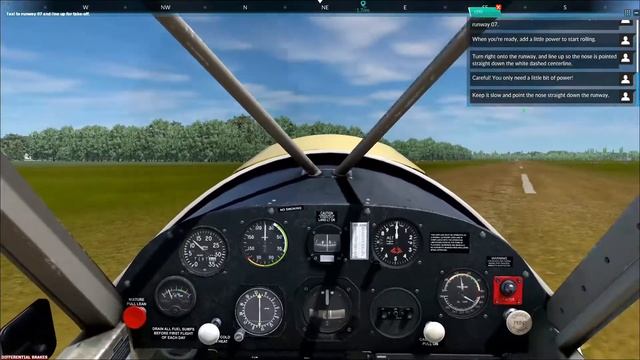Flight Sim World: Light Aircraft Pilot License: Lesson 1 - Takeoff смотреть онлайн