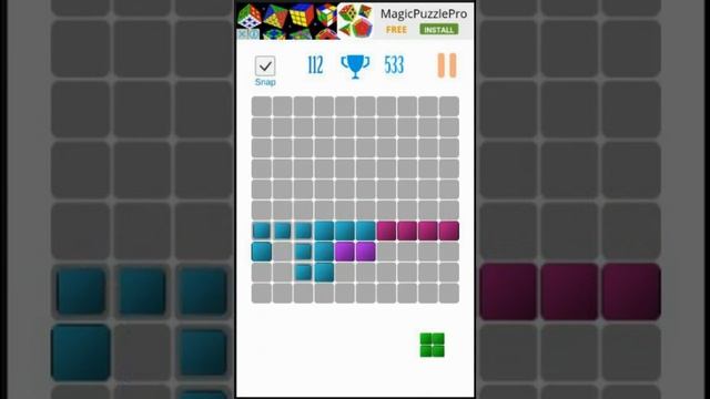 1010 Puzzle Blocks - gameplay смотреть онлайн