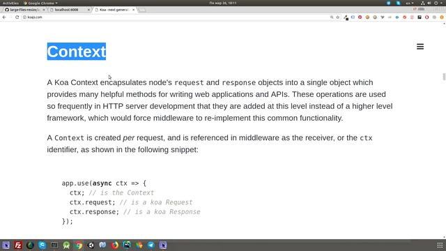 Нарезка больших изображений 1/3. KoaJS Application. Роутинг. Статические файлы. Рендер EJS. смотреть онлайн