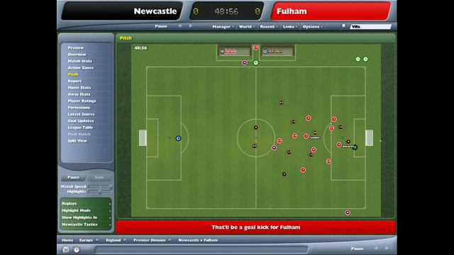 Football Manager 2006 PC Gameplay