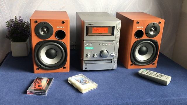 Sony CMT-CPX1. Demonstration of micro Hi-Fi component system. смотреть онлайн