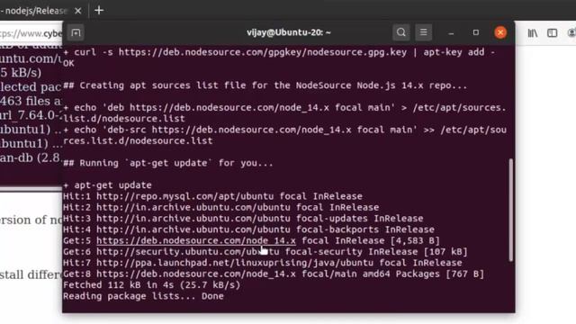 How to install nodejs on Ubuntu 20.04 Step by Step guide for Beginners in Hindi смотреть онлайн