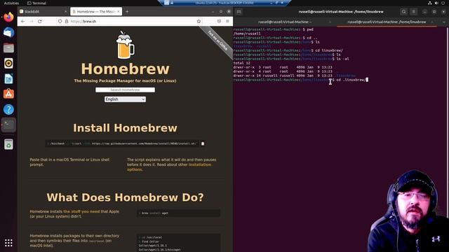 Prime your dev stack by installing brew (Homebrew) on Ubuntu смотреть онлайн