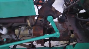 Работа Дизельного Двигателя 4Ч 8.5/11 на самодельном тракторе ТДМ СМ-4М.