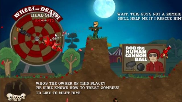 Flaming Zombooka 3: Carnival Gameplay смотреть онлайн