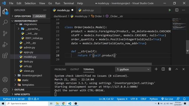 Database Relationship | Django Inventory Management System Web Application смотреть онлайн