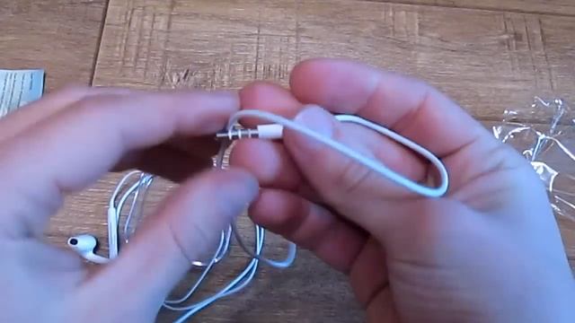 Распаковка копии наушников Apple EarPods смотреть онлайн