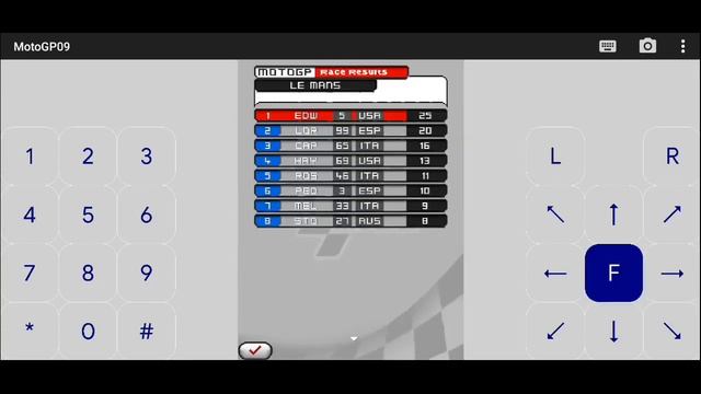 Moto GP 09, Main Emulator J2ME Loader Di Android. (Game Java) смотреть онлайн