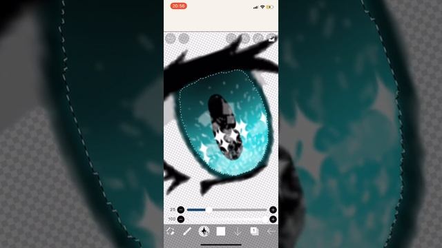 Обработка глаз Gacha life смотреть онлайн