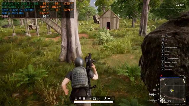 PUBG - GTX 1660 Ti i7 10750H смотреть онлайн