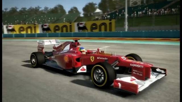 F1 2012 Ferrari F2012 Fernando Alonso Hungaroring Circuit Free Practice PC Replay on HD4830 смотреть онлайн