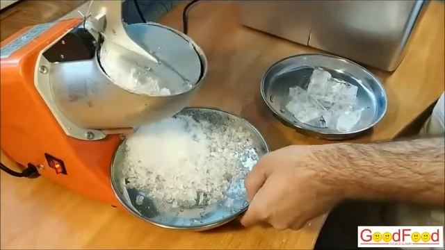 Льдокрошитель электрический GoodFood SLASH ICE100 ORANGE