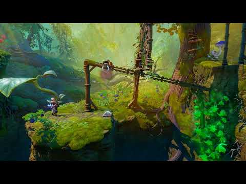 Красивейшая игра Trine 4. Семейное прохождение под новый год 2022. Часть 14 смотреть онлайн