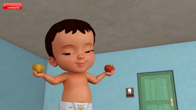 వాహన బొమ్మలతో ఆడుతున్నారు - Playing with Vehicle Toys | Telugu Rhymes for Children | Infobells смотреть онлайн