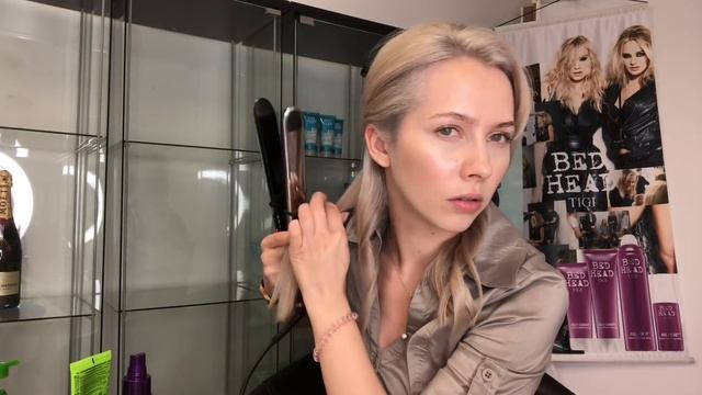 Урок 42. Стильная укладка. Ветер в волосах. Прически на себе смотреть онлайн