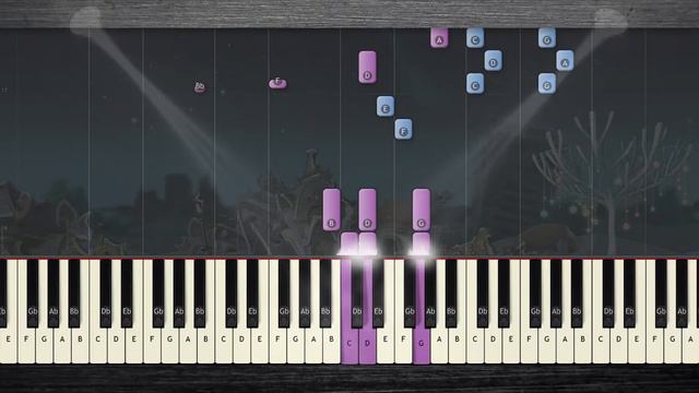 MapleStory The Lake of Oblivion Piano Tutorial | road of vanishing nameless town piano sheet music смотреть онлайн