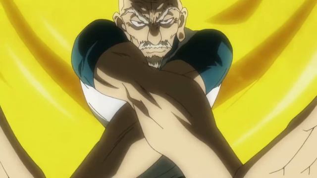 Аниме: бой Нетеро и Меруэма на поверхности.