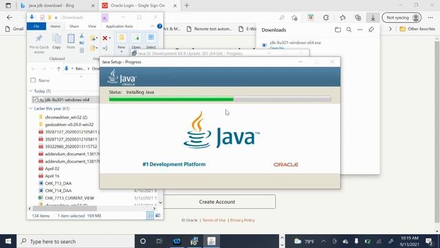 How to Install Java JDK on Windows 10 ( w/ JAVA_HOME ) смотреть онлайн